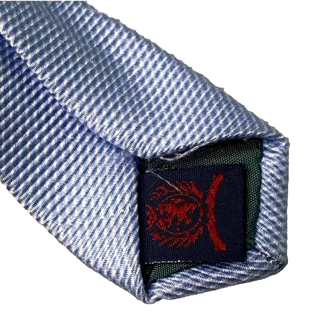 TOMMY HILFIGER BLUE LIME PALM TREES‎ DESIGN SILK TIE / NECKWEAR 60
